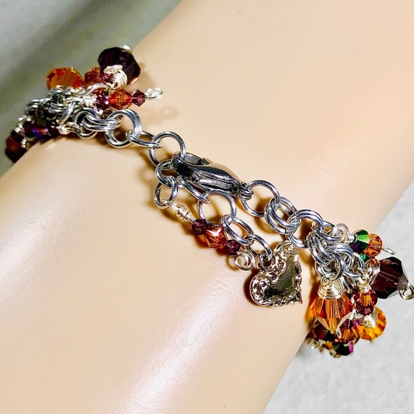 Artisan Cascade of Charms Bracelet - Picture 5 of 5